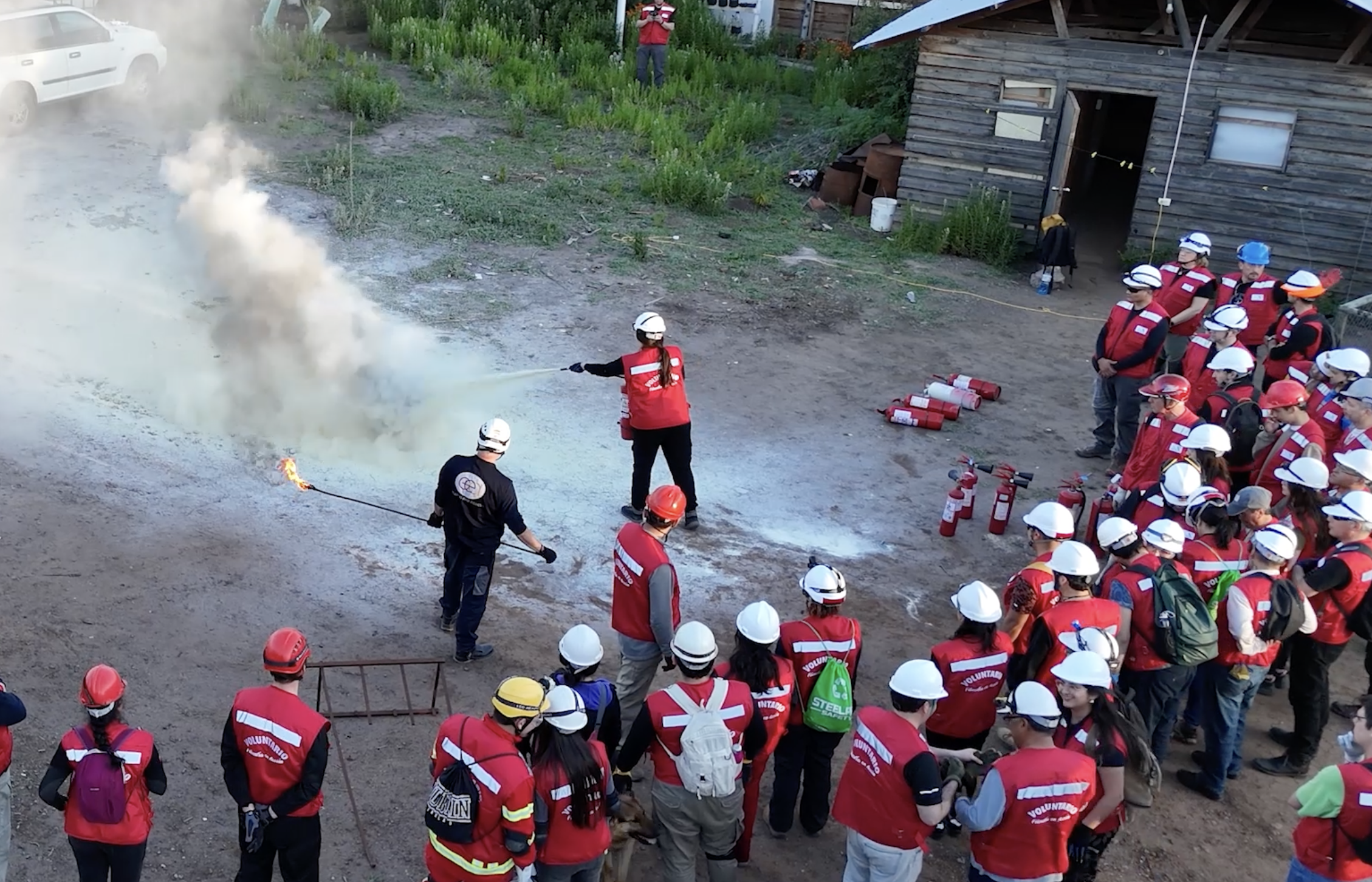 Capacitación en Extinción de Incendios